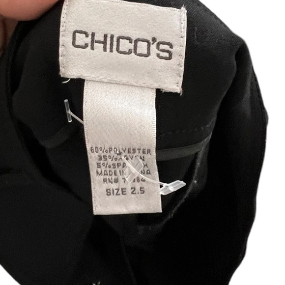 Chico's Black Pants - Picture 6 of 6